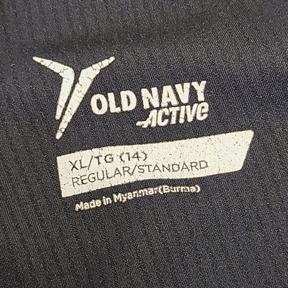 Old Navy Active Black Athletic Dry-Wicking Cropped Jogger Pants Youth XL (14) - Picture 12 of 15